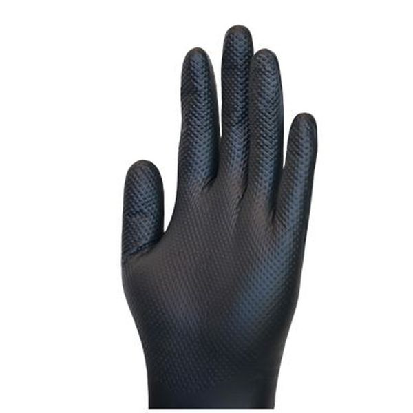 bold rubber gloves